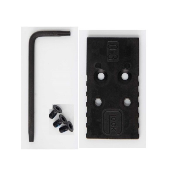 PLACA MONTURA GLOCK MOS-03 (C-More)