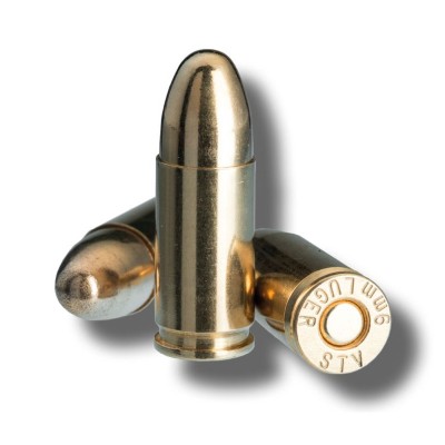 MUNICION METALICA STV SCORPIO 9MM - 124 GRS - FMJ (BLINDADA)
