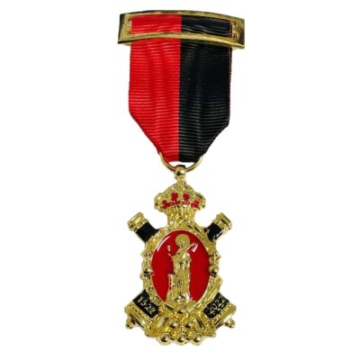 ESTUCHE MEDALLA CONMEMORATIVA DEL QUINTO CENTENARIO DE SANTA BARBARA
