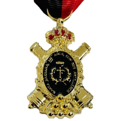 ESTUCHE MEDALLA CONMEMORATIVA DEL QUINTO CENTENARIO DE SANTA BARBARA
