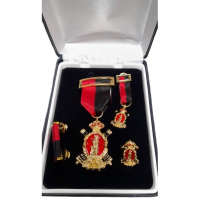 ESTUCHE MEDALLA CONMEMORATIVA DEL QUINTO CENTENARIO DE SANTA BARBARA
