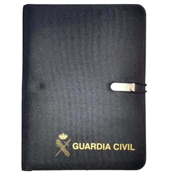 CARPETA / PORTAFOLIOS / PORTADOCUMENTOS GUARDIA CIVIL CON BLOC A4