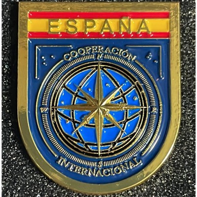 DISTINTIVO FUNCION DIVISION DE COOPERACION INTERNACIONAL DE POLICIA NACIONAL