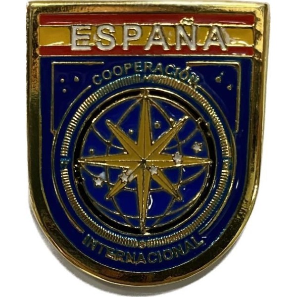 DISTINTIVO FUNCION DIVISION DE COOPERACION INTERNACIONAL DE POLICIA NACIONAL Mod.2
