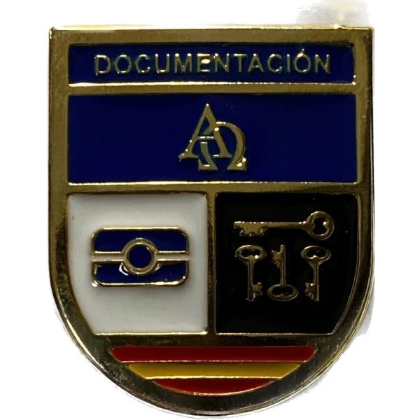 DISTINTIVO FUNCION SERVICIO DE DOCUMENTACION DE POLICIA NACIONAL Mod.2