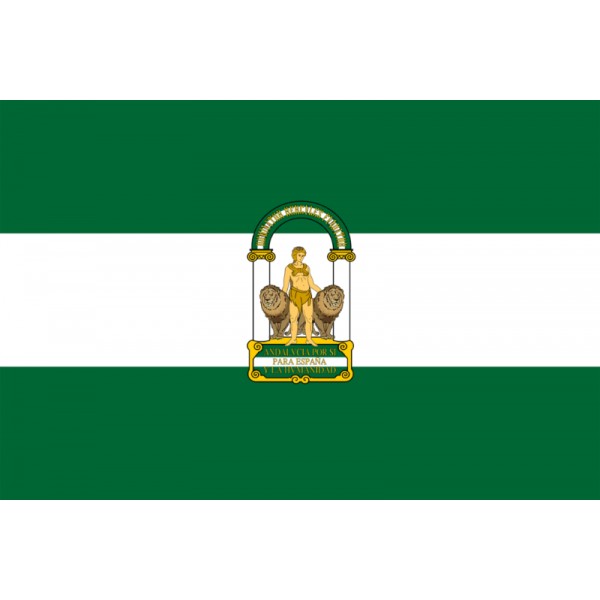 BANDERA COMUNIDAD DE ANDALUCIA (EXTERIOR)