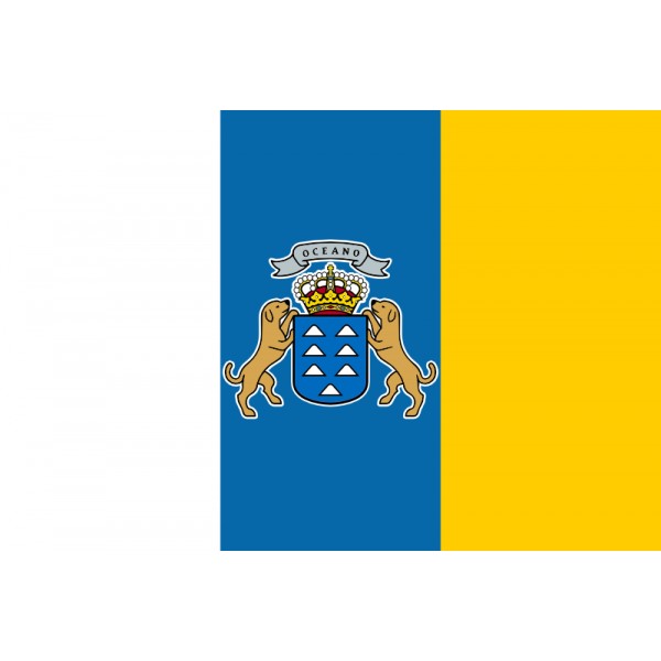 BANDERA COMUNIDAD DE ISLAS CANARIAS (DESPACHO)