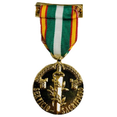 MEDALLA ORDEN DEL MERITO POLICIAL ORO
