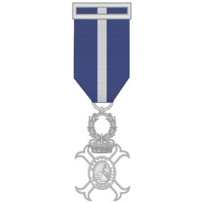 MEDALLA ORDEN MERITO CIVIL CRUZ DE PLATA