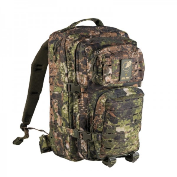 MOCHILA ASSAULT 36 LITROS PHANTOMLEAF Z3A SISTEMA LASER BOSQUE OSCURO