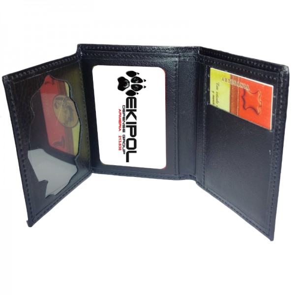 CARTERA LIBRO POLICIA NACIONAL CON BILLETERO MOD.803
