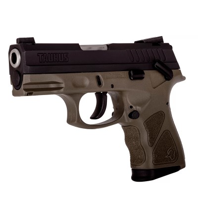 PISTOLA TAURUS TH9C VERDE 9MM PB 13 DISPAROS