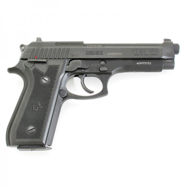 PISTOLA TAURUS 92 NEGRA 9MM 17 DISPAROS