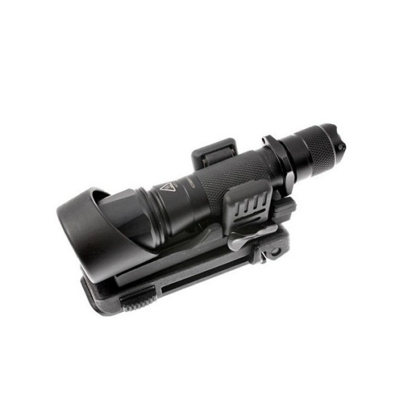 PORTALINTERNA DE POLIMERO UNIVERSAL ROTATORIA (CINTURON Y MOLLE) (DIAMETRO 28-34 MM)