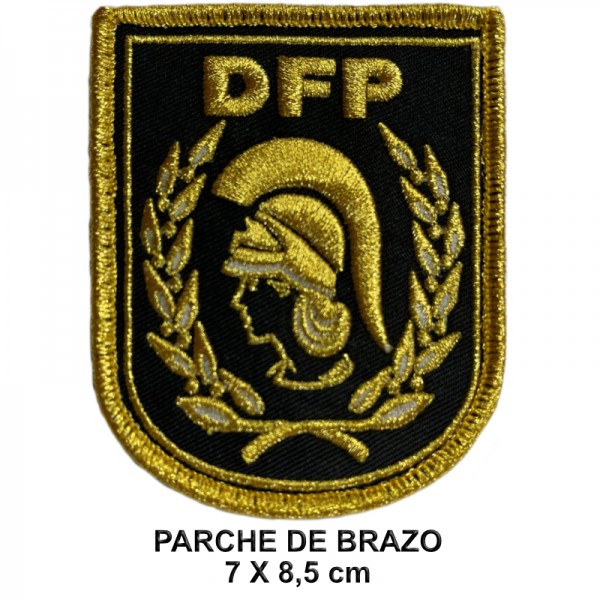 PARCHE BRAZO DIVISION DE FORMACION Y PERFECCIONAMIENTO (DFP) BORDADO