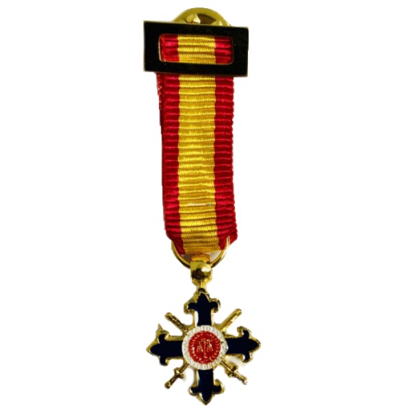 MEDALLA MINIATURA AL MERITO CIBERDEFENSA