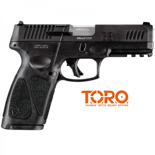 PISTOLA TAURUS G3 T.O.R.O. 9MM NEGRA FULL SIZE CARGADOR 17 DISPAROS + 15 DISPAROS