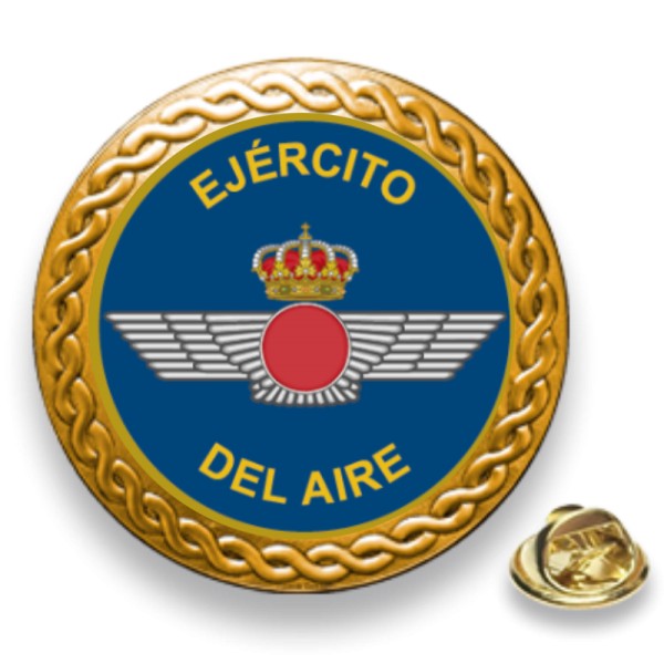 PIN COLOR ORO. EJÉRCITO DEL AIRE