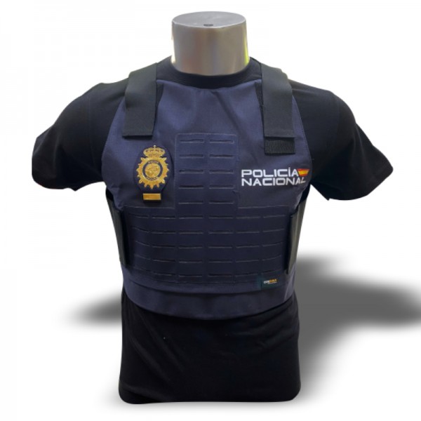 ¡PROMOCION! FUNDA EXTERIOR CHALECO DOTACION POLICIA NACIONAL MOLLE (NYLON-CORDURA)