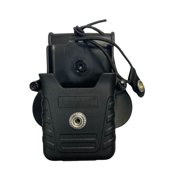 FUNDA WALKIE AMOMAX NEGRA