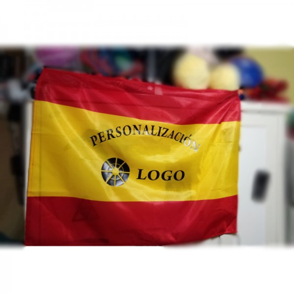 BANDERA ESPAÑA MOCHILERA / BALCONERA PERSONALIZABLE