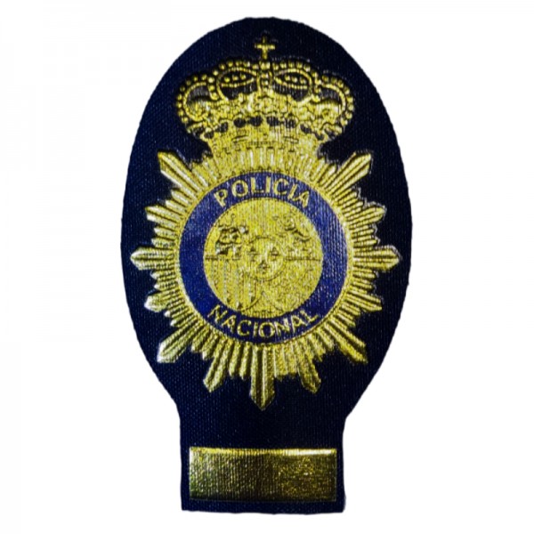 PARCHE OFICIAL TRAJE FAENA POLICIA NACIONAL 9cm x 5,5 cm