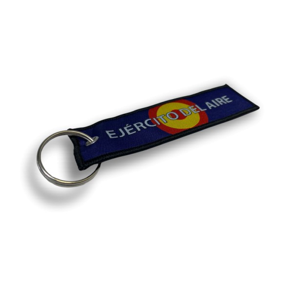 LLAVERO BORDADO "EJÉRCITO DEL AIRE"