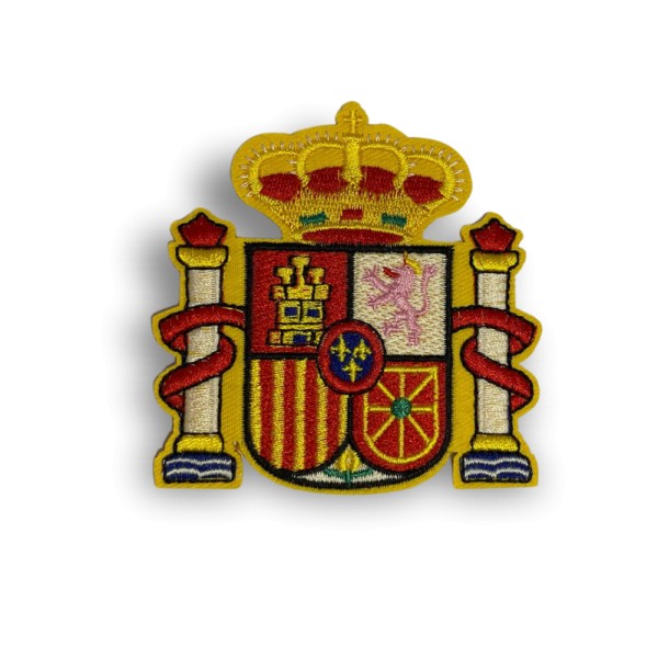 PARCHE BORDADO PARA PLANCHAR "ESCUDO DE ESPAÑA"