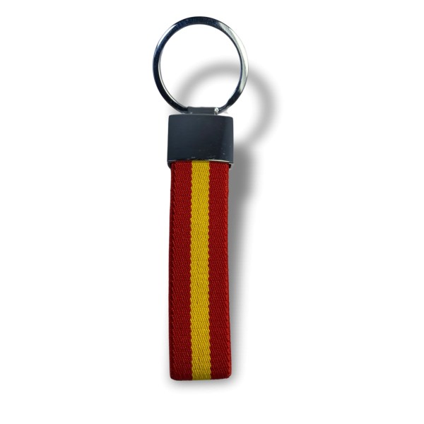 LLAVERO ELÁSTICO CON BANDERA DE ESPAÑA
