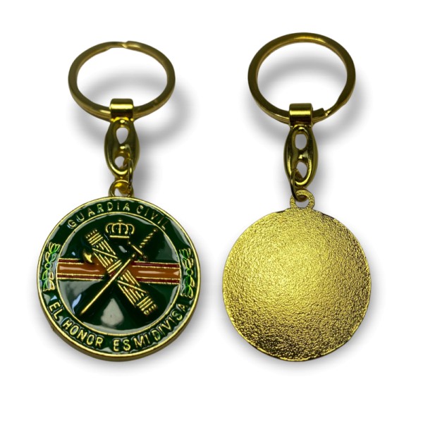 LLAVERO METALICO ESCUDO DE GUARDIA CIVIL