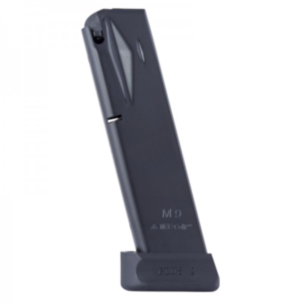 CARGADOR DE BERETTA 92FS DE 20 RD. PAVONADO  9MM.