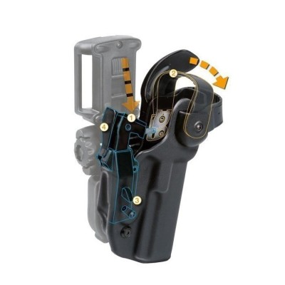 FUNDA RADAR D-SHELL 5 NIVELES DE SEGURIDAD PARA HK USP COMPACT