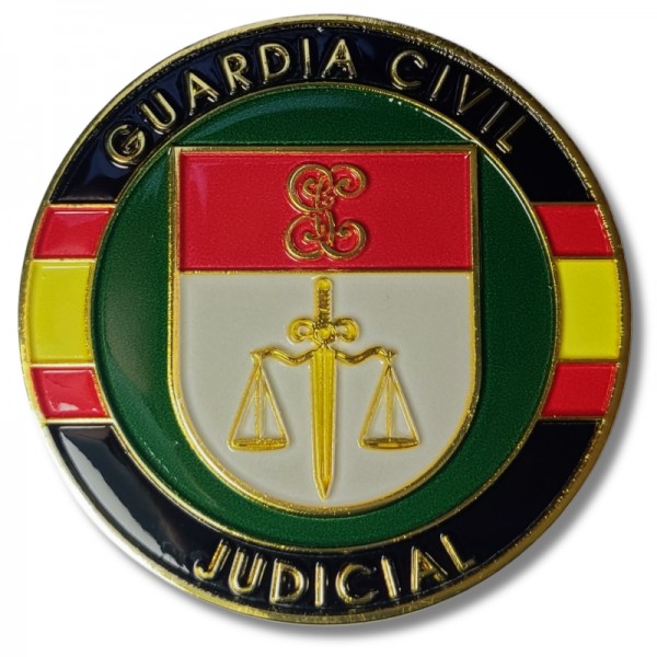MONEDA DE COLECCION GUARDIA CIVIL DISTINTIVO JUDICIAL