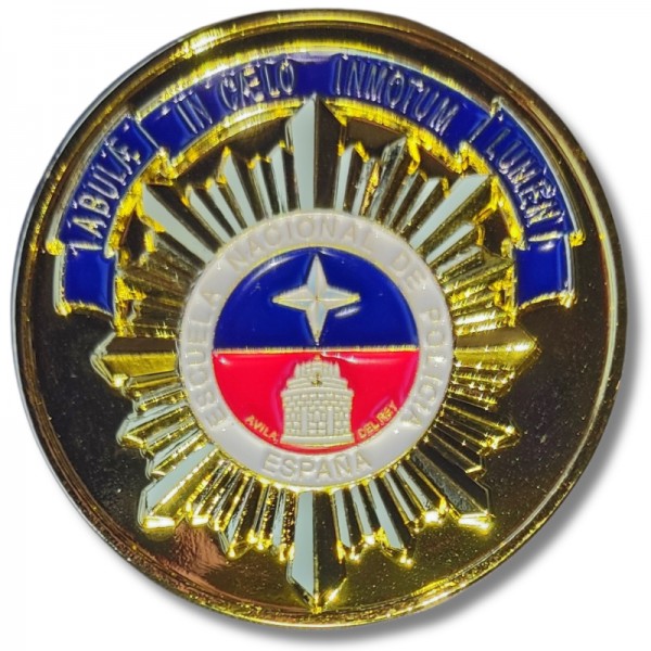 MONEDA DE COLECCION ESCUELA POLICIA NACIONAL