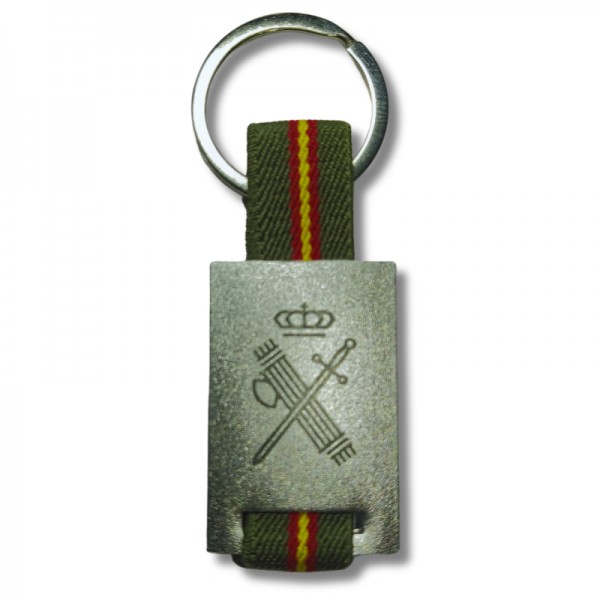 LLAVERO ALUMINIO MATE GUARDIA CIVIL