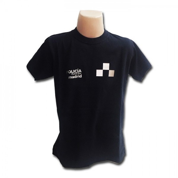 ¡LIQUIDACION! CAMISETA POLICIA MUNICIPAL DE MADRID. TALLAS NIÑOS