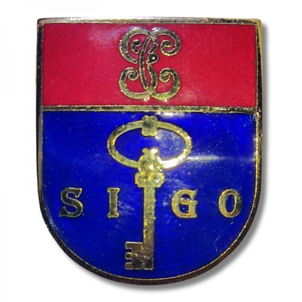 DISTINTIVO TITULO CURSO DE ADMINISTRADOR "SIGO" GUARDIA CIVIL (ORFEBRERIA)