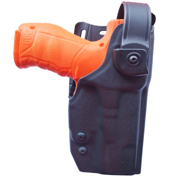 FUNDA RADAR D-SHELL WALTHER P99Q 3 NIVELES DE SEGURIDAD (OPCIONAL SISTEMA RDC) + PALA BAJA