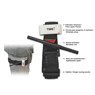 TORNIQUETE ENTRENAMIENTO TACTICO + FUNDA