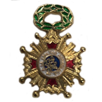 CONJUNTO MEDALLA CRUZ DE LA ORDEN DE ISABEL LA CATOLICA
