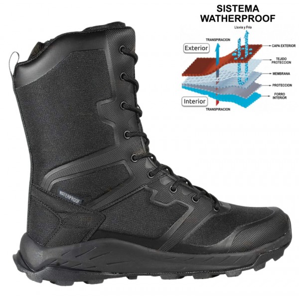BOTA MAGNUM MEGA TACTICAL HI PLUS WATERPROOF CAÑA ALTA