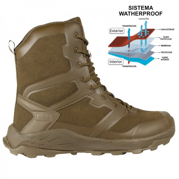 ¡OFERTA! BOTA MAGNUM MEGA TROOPER HI MS WATERPROOF COYOTE