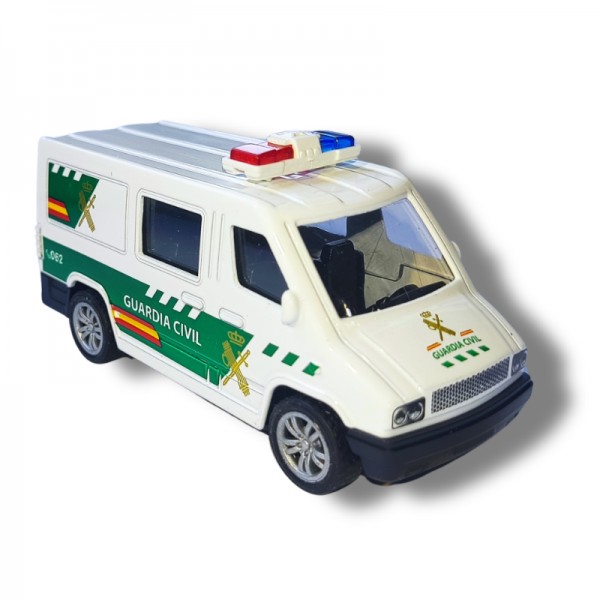 COCHE / FURGONETA JUGUETE GUARDIA CIVIL PULL BACK