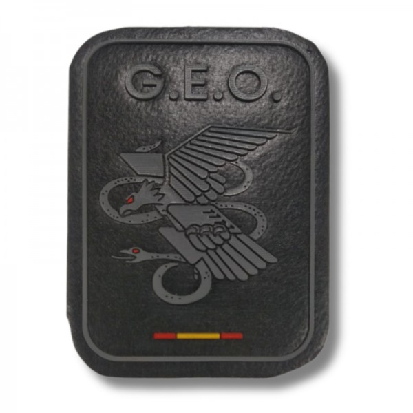 PARCHE PVC GEO BAJA VISIBILIDAD 8 x 5,5 cm.