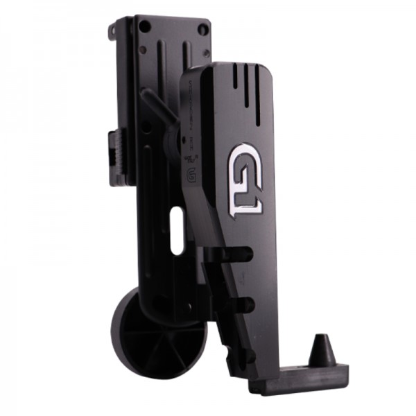 FUNDA THE ONE EVO 3G NEGRA GHOST CON CLIP D