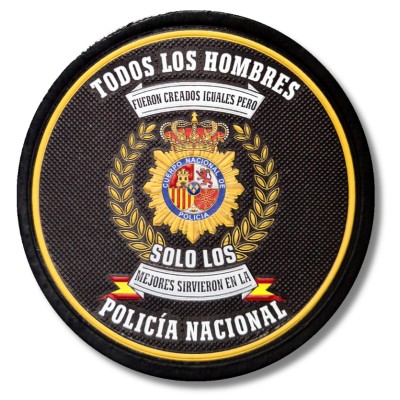 PARCHE PVC RELIEVE POLICIA...