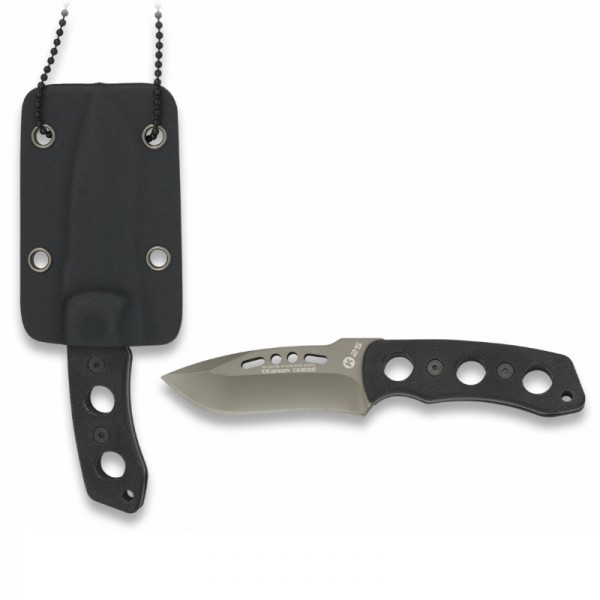 CUCHILLO K25 FUNDA COLGANTE KYDEX. HOJA 6,7CM