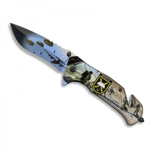 ¡¡OPORTUNIDAD!! NAVAJA ESTAMPACION 3D MODELO `BRIPAC´, HOJA 8.2 CM