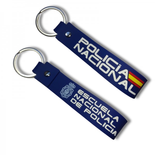 LLAVERO GOMA ESCUELA NACIONAL DE POLICIA