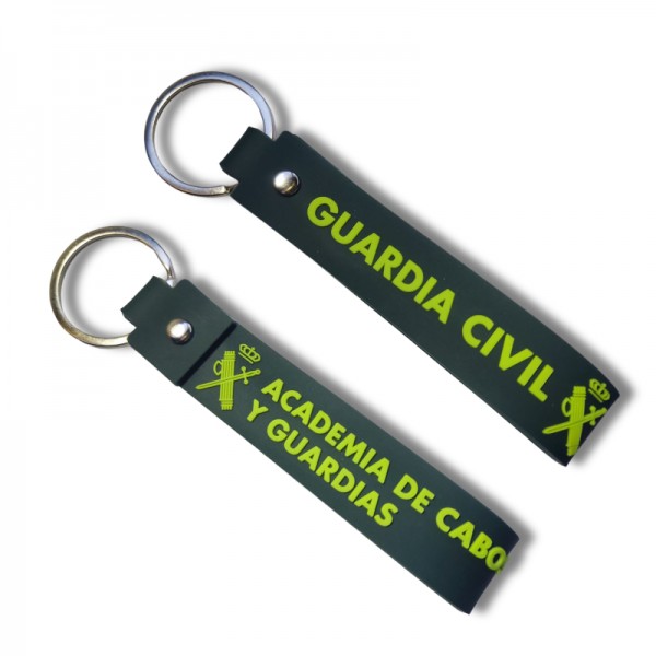 LLAVERO GOMA ACADEMIA DE CABOS Y GUARDIAS